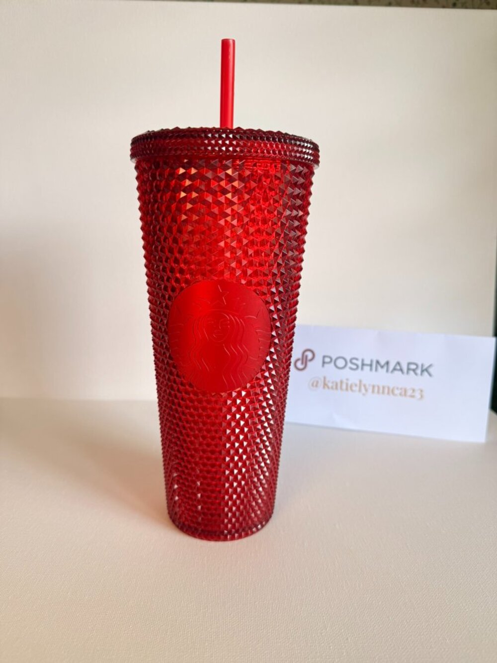 Starbucks China Strawberry Studded Tumbler – 2020 Release – NEW – 24oz
